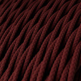 Snoet Stofledning Viskose Bordeaux