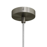 Mini Roset Til 1 Lampe Ø8.3 Børstet Krom