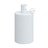 E27 Cylinder Fatnings Kit Mat Hvid