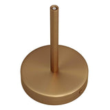 Roset til 1 Lampe m. 15cm Stilk Børstet Messing