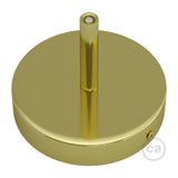 Roset til 1 Lampe m. 7cm Stilk Messing