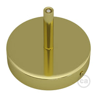 Roset til 1 Lampe m. 7cm Stilk Messing