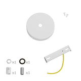 Mini Roset Til 1 Lampe Ø8.3 Hvid