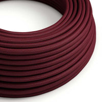 Stofledning Viskose Bordeaux
